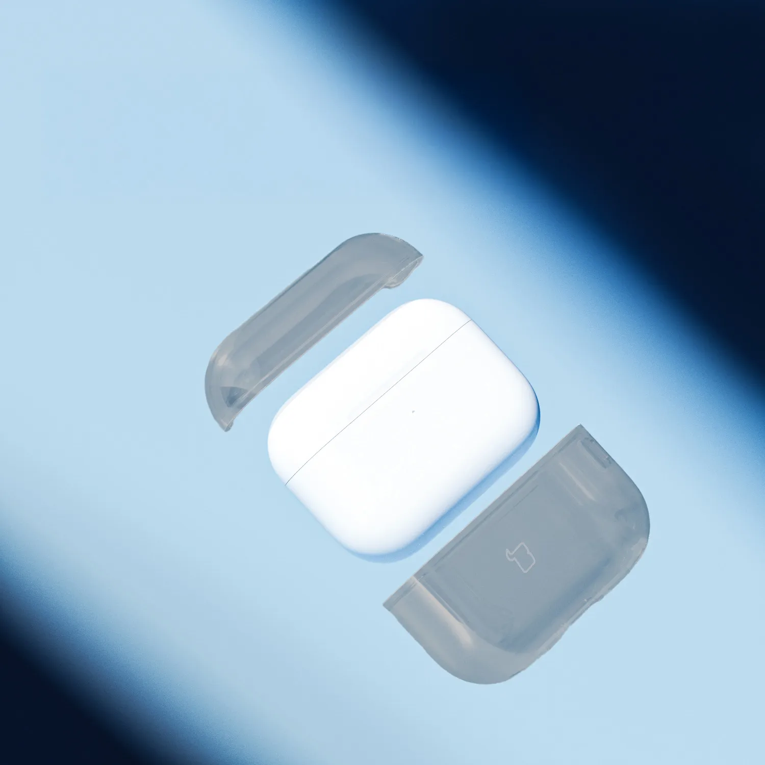 Case na słuchawki Bizon Case Headphone Clear do Airpods Pro 3